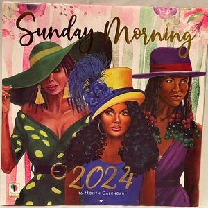 Calendar 2024 - 16 month - “Sunday Morning”
